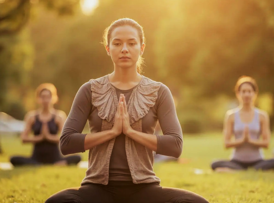 Meditation At Aryan Yoga Kendra